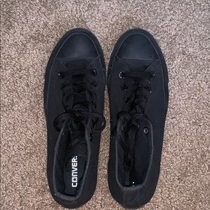 All black converse